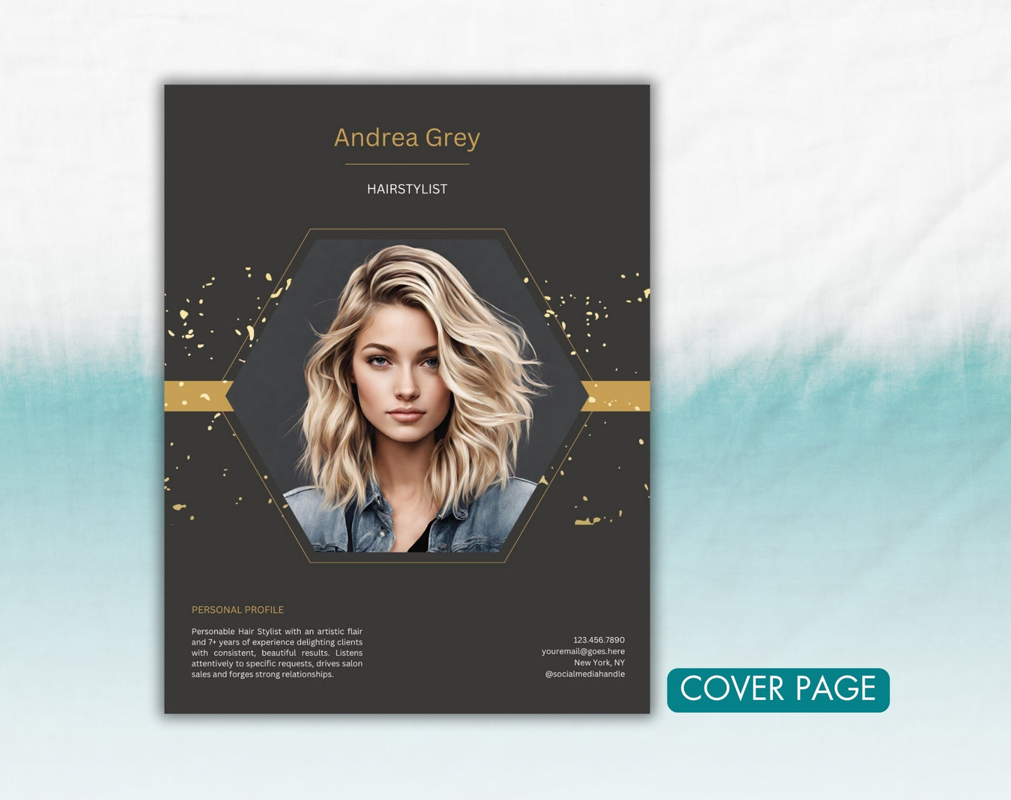 Hairstylist Resume Template