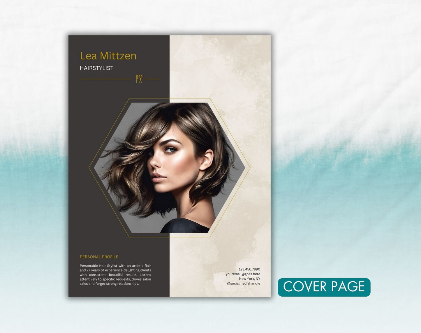 Hairstylist Resume Template
