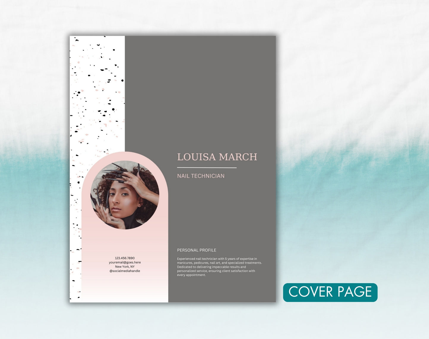 Nail Technician Resume Template
