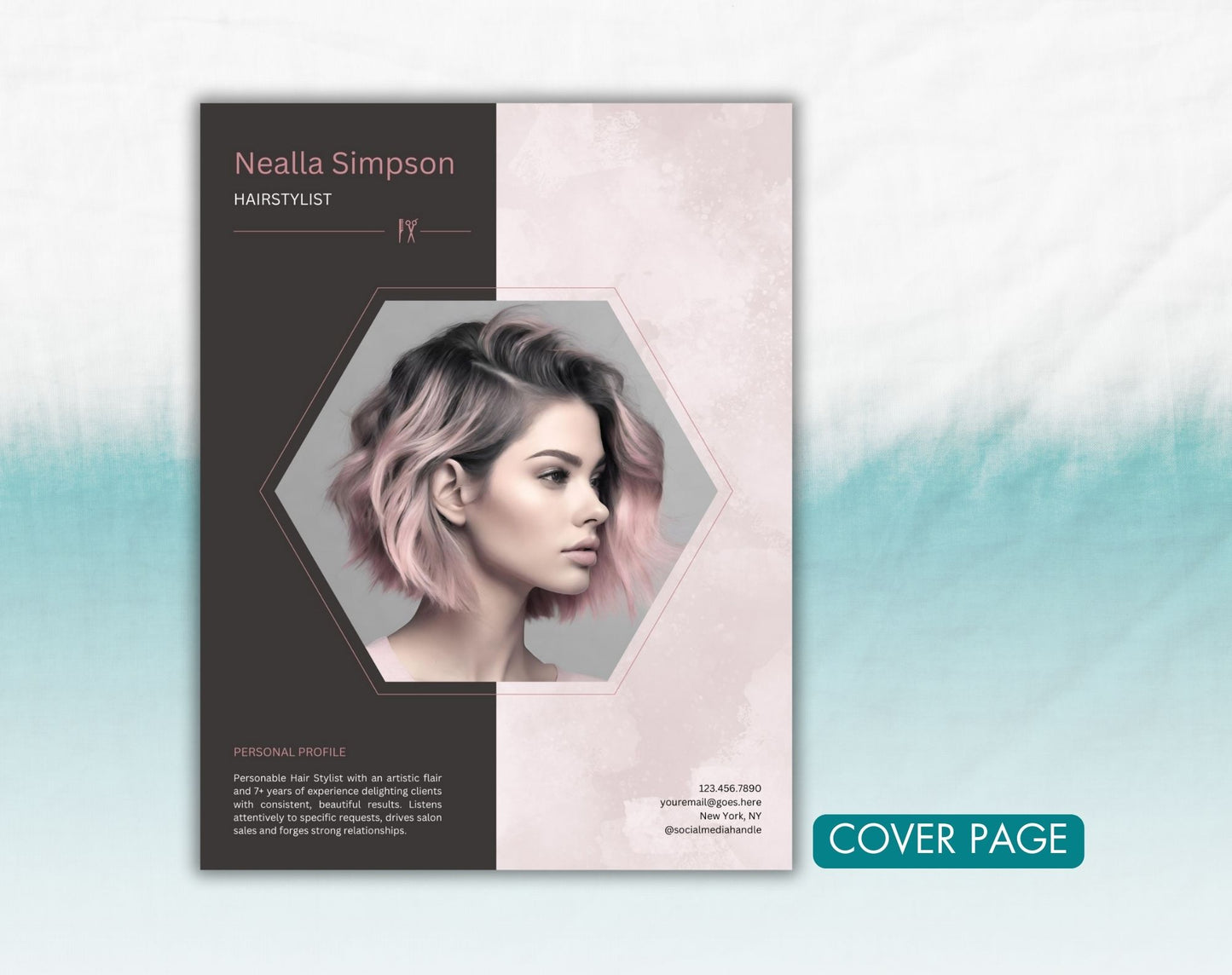 Hairstylist Resume Template