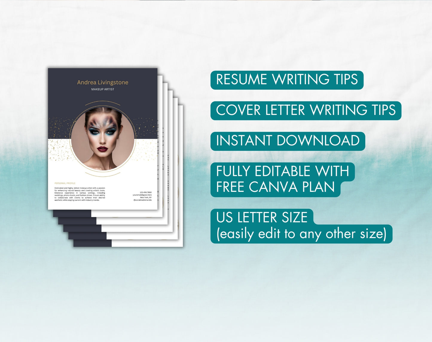 Makeup Artist Resume Template