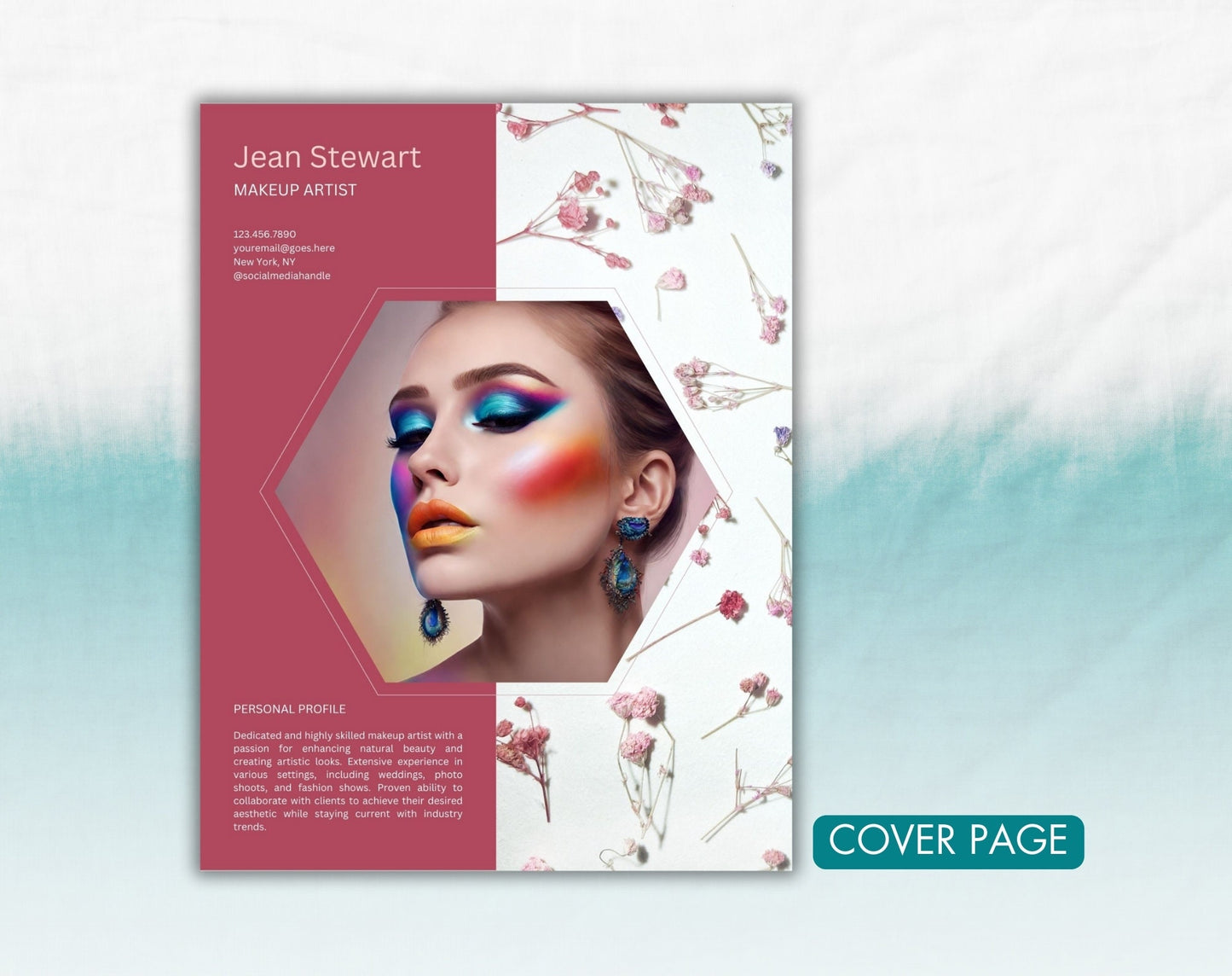 Makeup Artist Resume Template