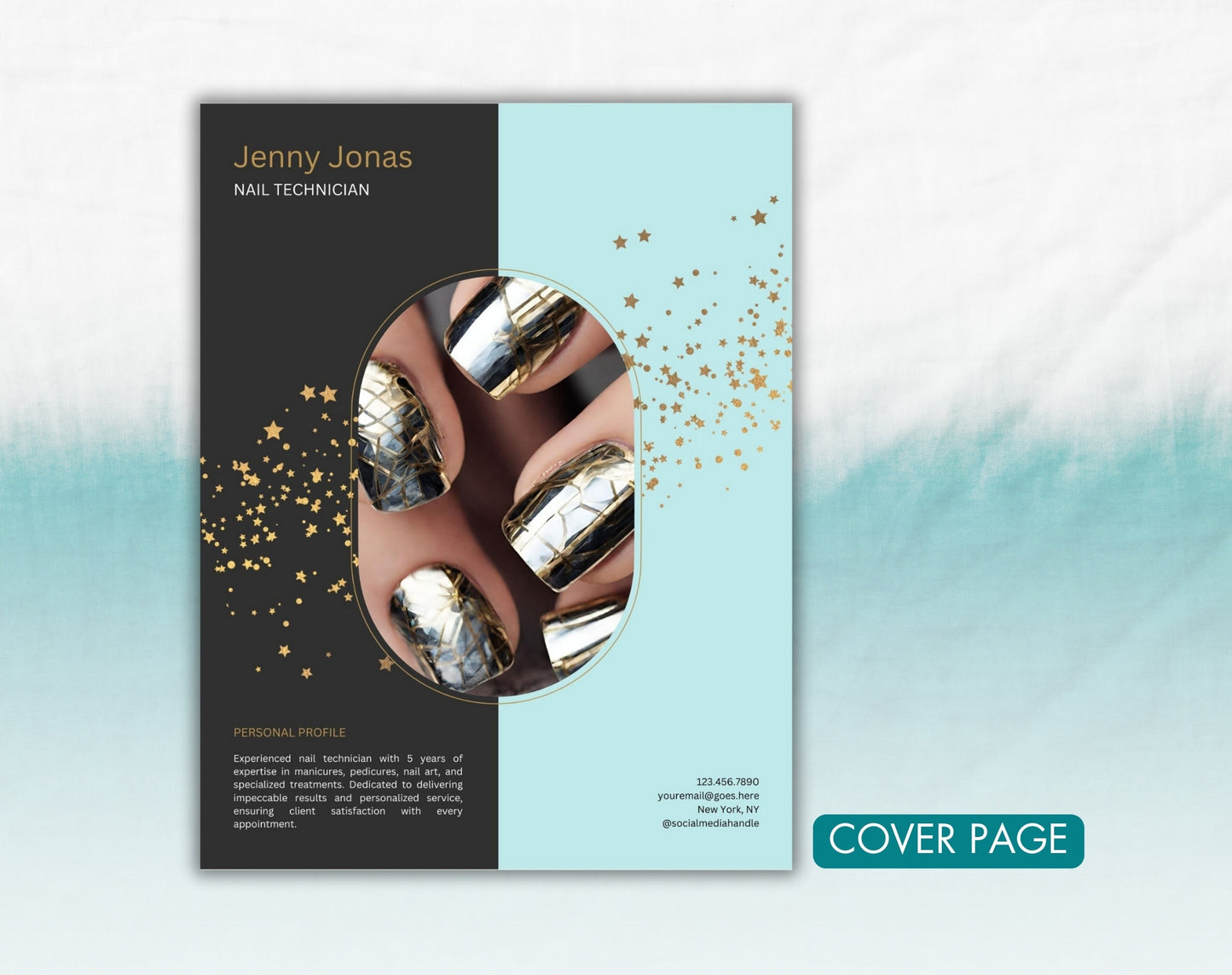 Nail Artist Resume Template