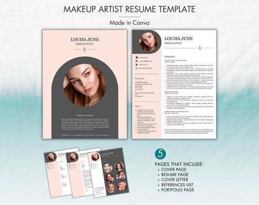 Makeup Artist Resume Template