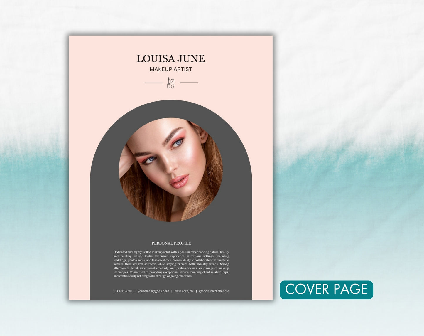 Makeup Artist Resume Template