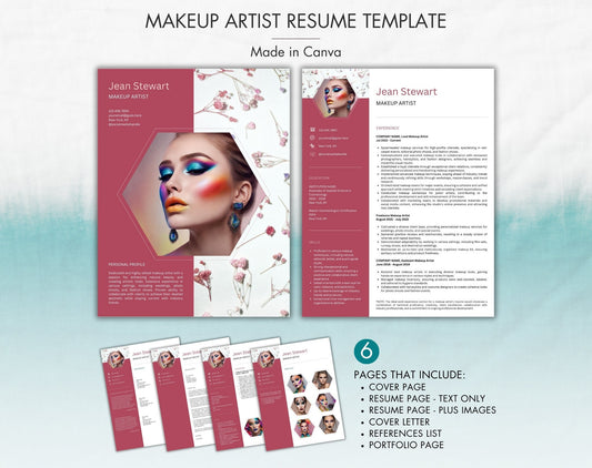 Makeup Artist Resume Template