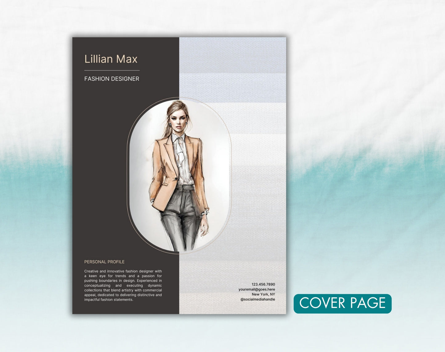 Fashion Designer Resume Template