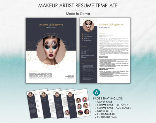 Makeup Artist Resume Template